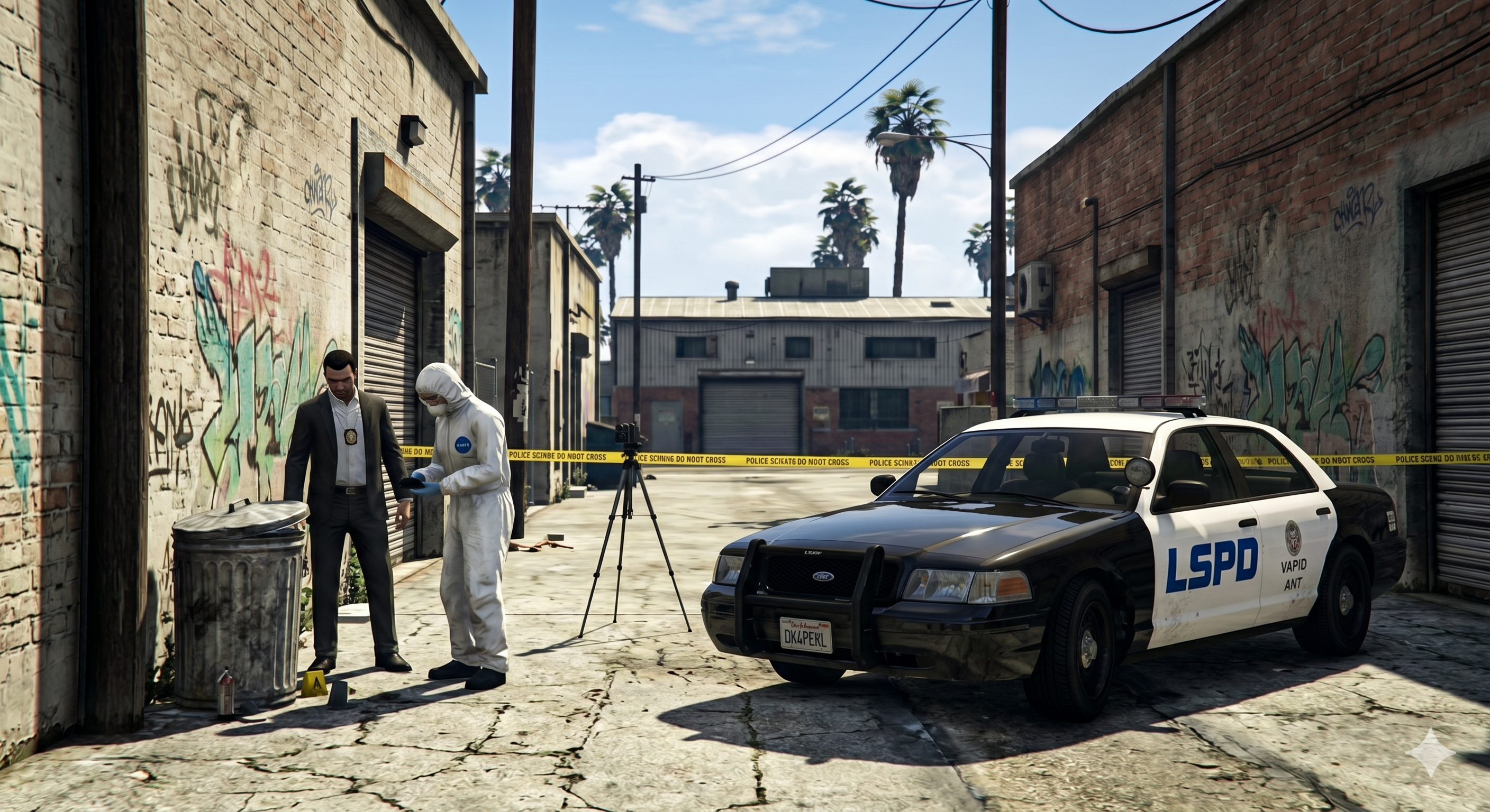 Cena de crime - LSPD Investigação