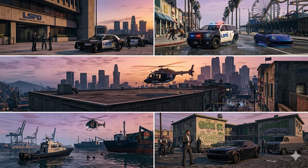 LSPD - Operações